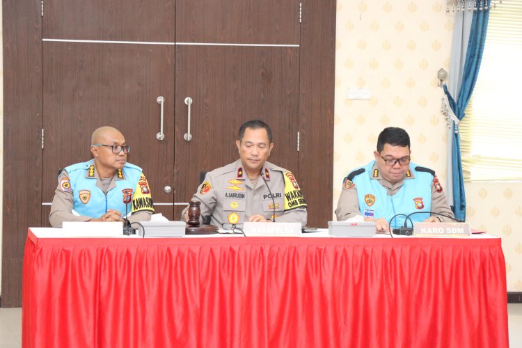 POLDA KEPRI LAKSANAKAN SIDANG PENENTUAN KELULUSAN SELEKSI SEKOLAH INSPEKTUR POLISI ANGKATAN 53 TAHUN 2024