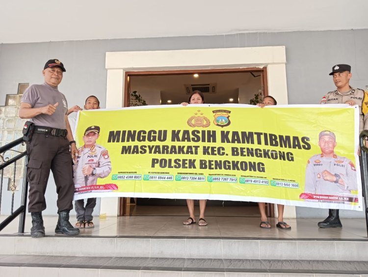 Kegiatan Minggu Kasih Kamtibmas Di Gereja GPI Impact Community Dilakukan oleh Polsek Bengkong di Batam