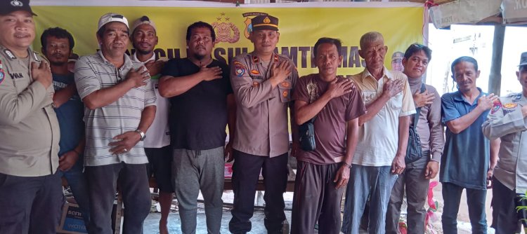 Minggu Kasih Kamtibmas bersama Warga Sengkuang Dalam Rt 02 Rw 05 Kel tanjung Sengkuang Kec.Batu Ampar  kota Batam