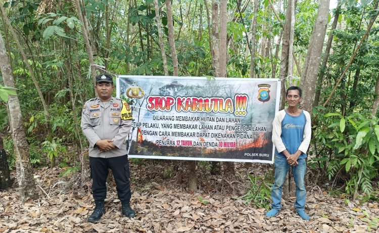 Polres Karimun Tingkatkan Himbauan Larangan Membakar Hutan