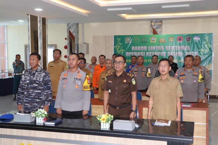 Jelang Hari Raya Idul Fitri, Polres Karimun Gelar Rakor Lintas Sektoral