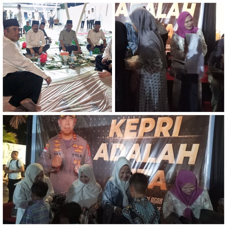 Kapolda Kepri Irjen. Pol. Drs. Yan Fitri Halimansyah, M.H., Gelar Buka Puasa Bersama Di Kediaman Pribadi Golden City Kawasan Golden Prawn Bengkong