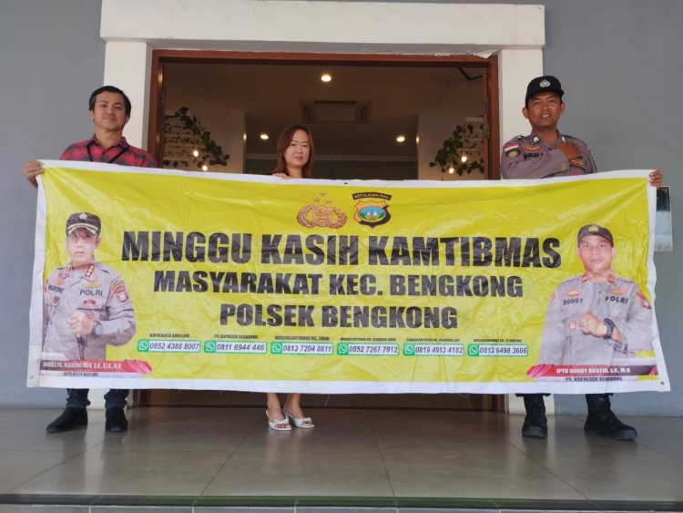 Kegiatan Minggu Kasih Kamtibmas Bersama Polsek Bengkong di GPI Impact Community