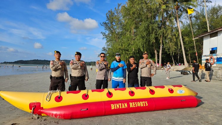 POLDA KEPRI MEMASTIKAN KEAMANAN WISATAWAN SELAMA LIBUR LEBARAN DI KEPULAUAN RIAU