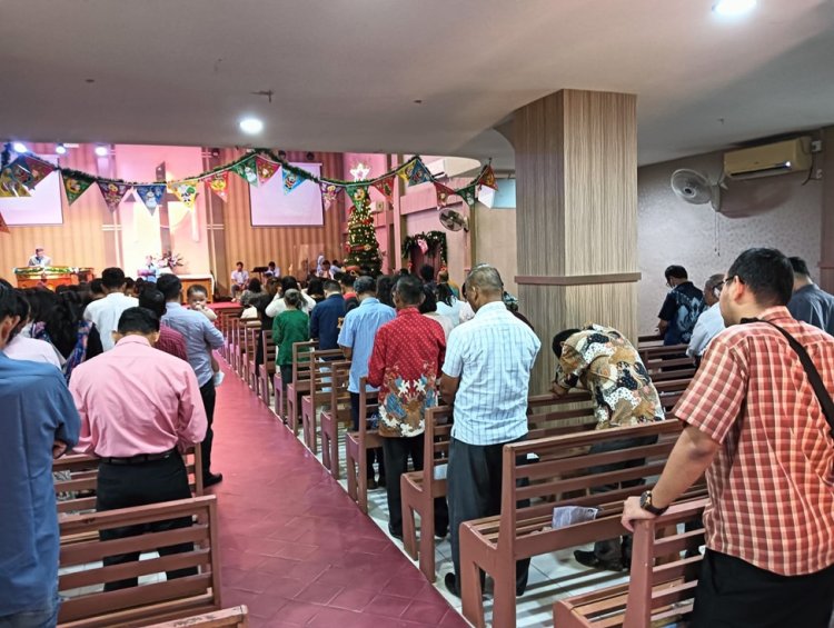 Kegiatan Minggu Kasih Kamtibmas Berjalan Lancar di Gereja GPI Impact Community Kel. Bengkong Indah, Batam