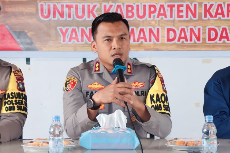 Cegah Tindak Pidana, Polres Karimun Tegaskan Para Orangtua Untuk Mengawasi Anak-Anak