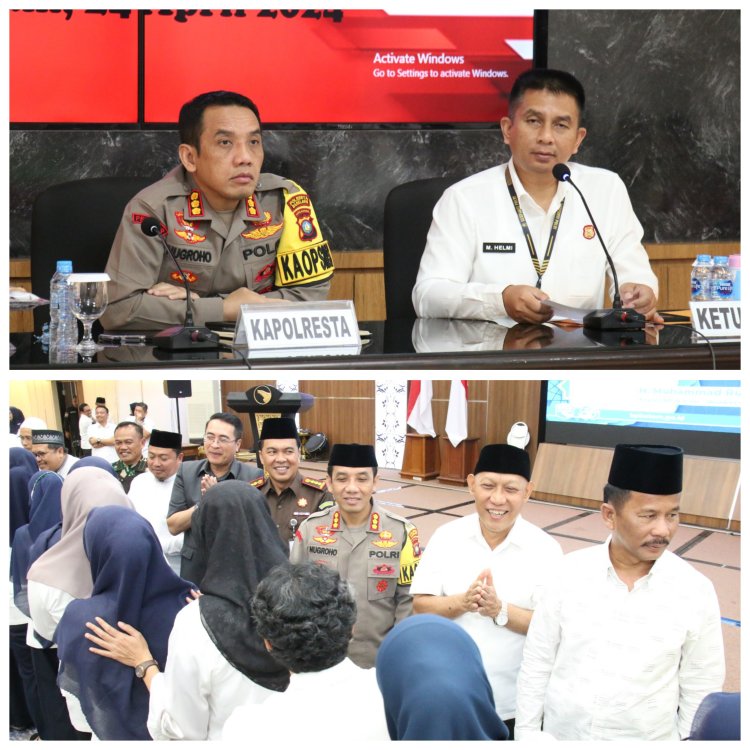 Kapolresta Barelang Terima Kunjungan Serdik Sespimti Polri Dalam Rangka Praktek Kerja Dalam Negeri Dikreg ke-33 Dengan Tema “Strategi Kamtibmas Dalam Pesta Demokrasi 2024 Menuju Indonesia Emas