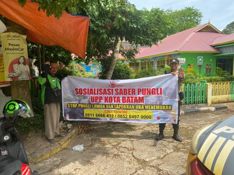 Laksanakan Kegiatan KRYD, Batara Biru Sekupang Ingatkan Warga Cegah Pungli