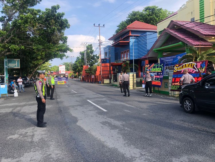 Hari Buruh Internasional (May Day), Polres Karimun Melaksanakan Pengamanan