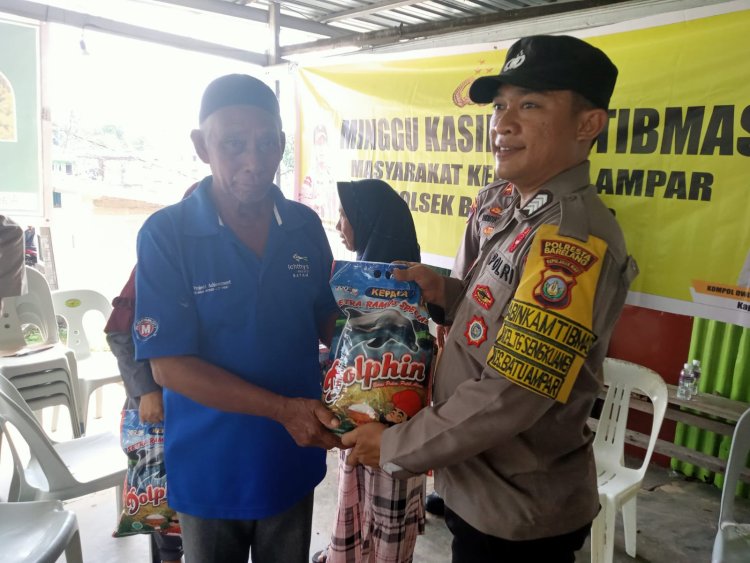 Kegiatan Jumat Curhat Polsek Batu Ampar bersama Warga Tanjung Sengkuang RT 02 RW 012  kec.Batu ampar