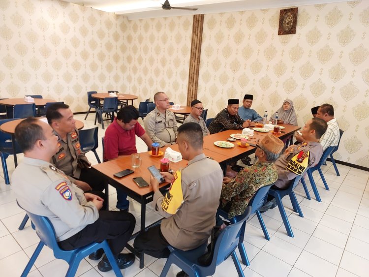 Kapolsek Batu Aji Gelar Silaturahmi Bersama Dai Kamtibmas Kec. Batu Aji Kota Batam