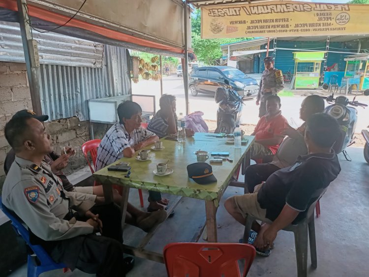 Minggu Kasih Polsek Sungai Beduk Polresta Barelang Berjalan Lancar, Masyarakat Dukung Keamanan Lingkungan