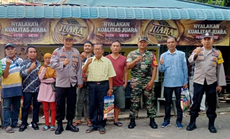 Kegiatan Jumat Curhat Polsek Batu Ampar bersama Warga komp tanjung pantun RT 02 RW 02 sei jodoh kec.Batu ampar