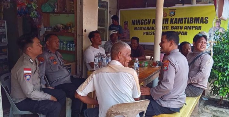 Minggu Kasih Kamtibmas bersama Warga komp Citra permai blk B sei jodoh Kec.Batu Ampar  kota Batam