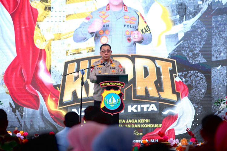 KAPOLDA KEPRI DORONG EDUKASI MAKSIMAL CALON POLISI : RAIH MIMPI MEMBERI KEBANGGAAN DAERAH