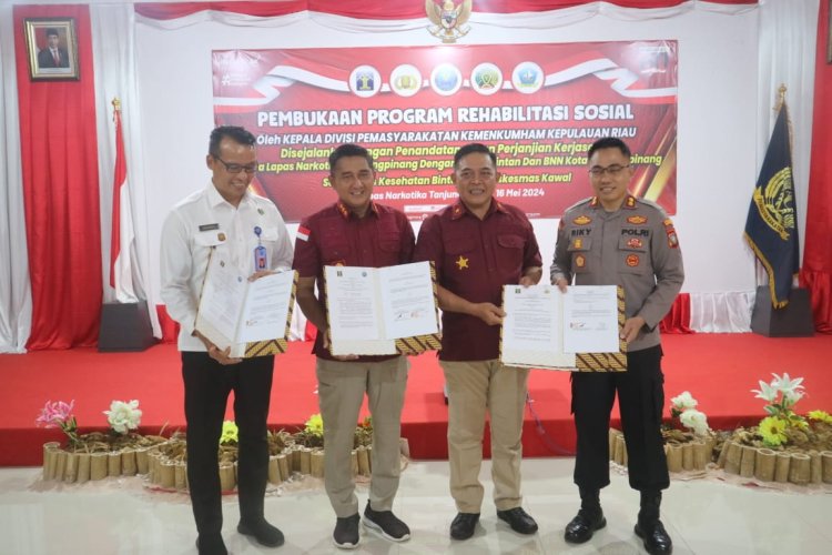 Polres Bintan dukung penuh program rehabilitasi sosial