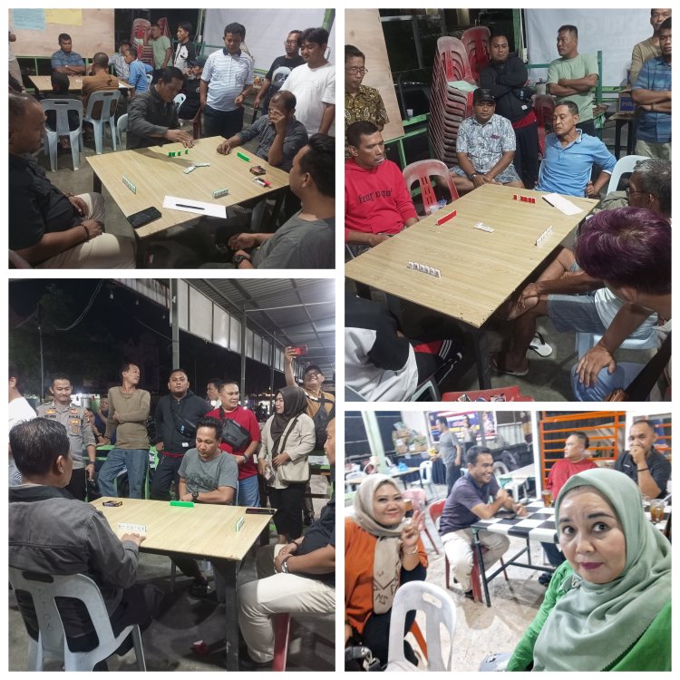 Pers Sekupang dan Kapolsek Sekupang Gelar Pertandingan Persahabatan yang Sukses dan Meriah