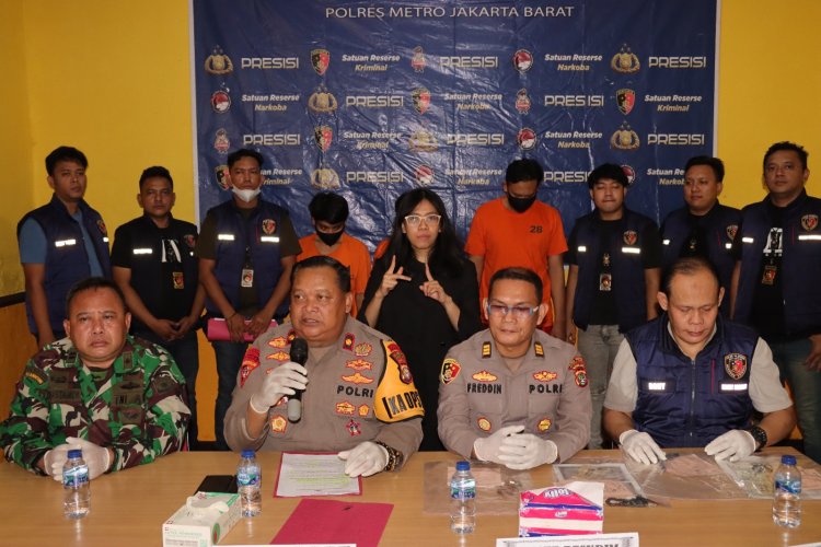 Kurang dari 24 jam, Polsek Palmerah Ringkus Komplotan Pelaku Curanmor