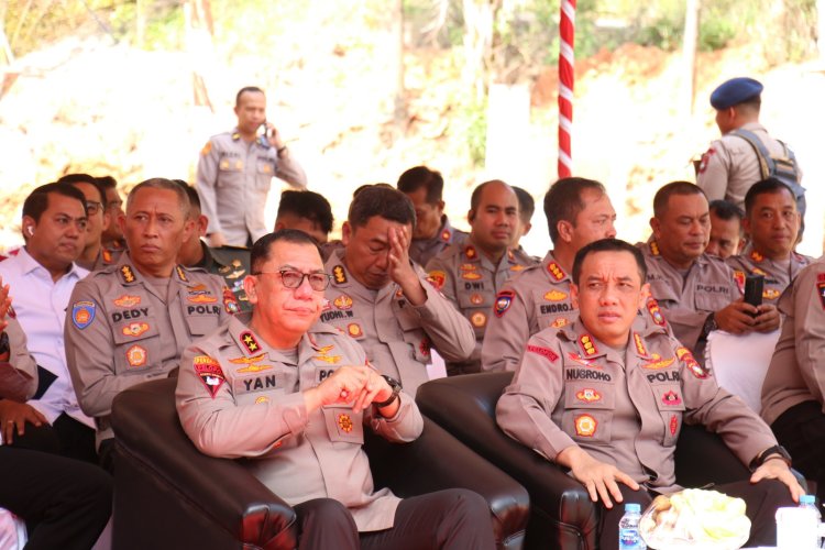 Polresta Barelang Tingkatkan Kesejahteraan Anggota: Peletakan Batu Pertama Rusun Sanika Satyawada