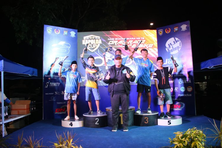 Penutupan Kapolda Cup Championship 2024: Ajang Prestisius Drag Race dan Bike Sukses Digelar