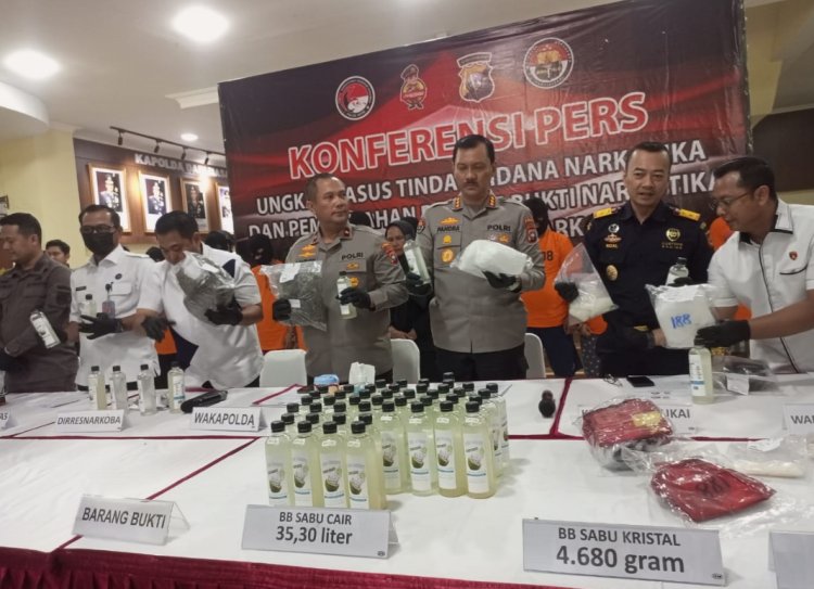 Bea Cukai Batam dan Polda Kepri Gagalkan Penyelundupan Narkotika Methamphetamine