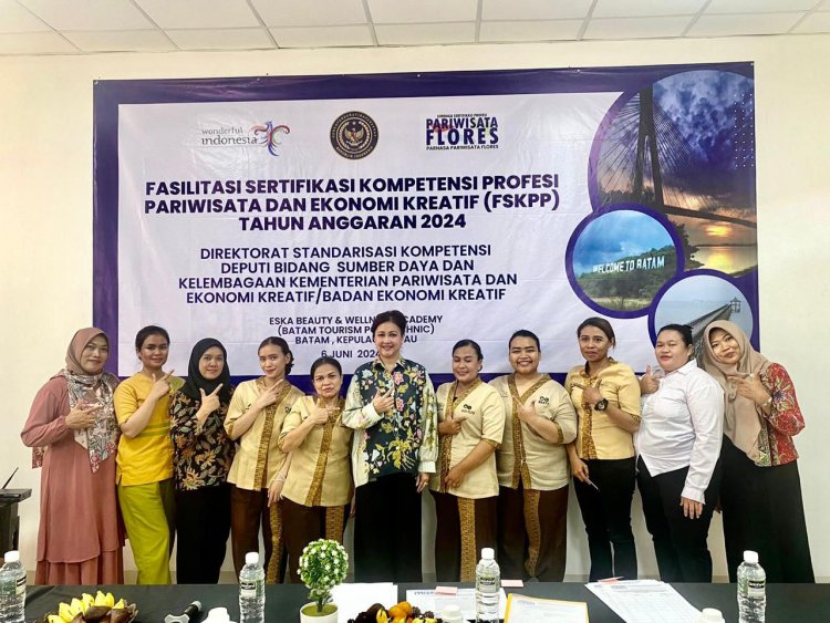 LSP Parnasa Pariwisata Flores Laksanakan Sertifikasi Kompetesi Profesi Pariwisata