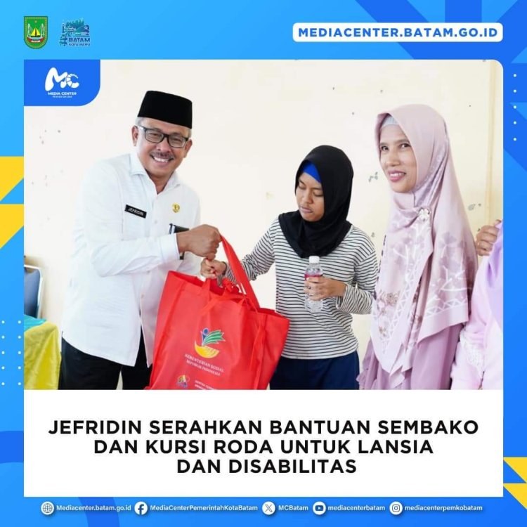 Aksi Sosial Jefridin: Distribusi Sembako dan Kursi Roda untuk Lansia dan Disabilitas