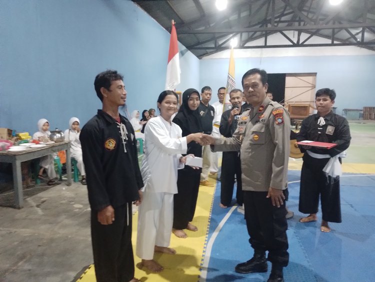 Kapolsek Sekupang Hadiri Kejuaraan Pencak Silat PSHT, Ini Pesan Yang Disampaikan