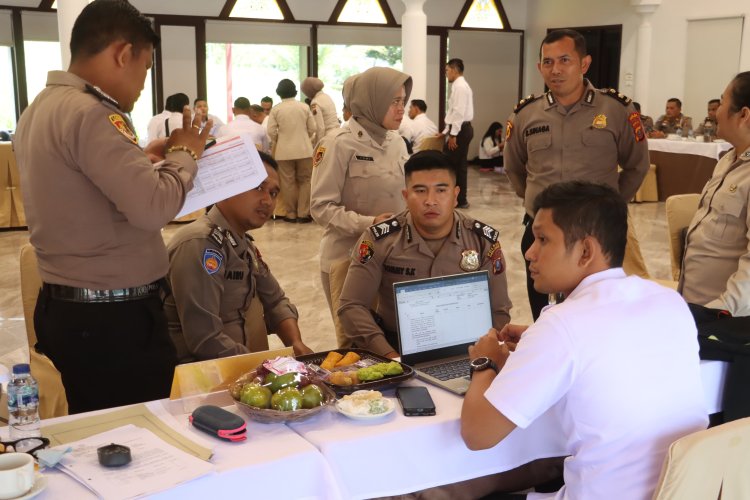 Kapolres Simalungun Bersama Jajaran Hadiri Audit Kinerja Tahap-II 2024 ITWASUM POLRI di Parapat