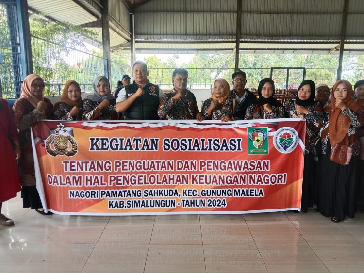 Unit Tipikor Polres Simalungun Gelar Sosialisasi Penguatan Pengawasan Dana Desa 2024