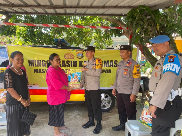 Minggu Kasih Kamtibmas bersama Warga/masyarakat  kel.Batu merah Kec.Batu Ampar-  kota Batam