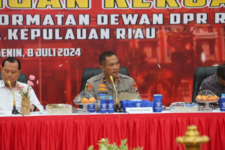 MKD DPR RI Adakan Sosialisasi Penegakan Hukum di Polda Kepri