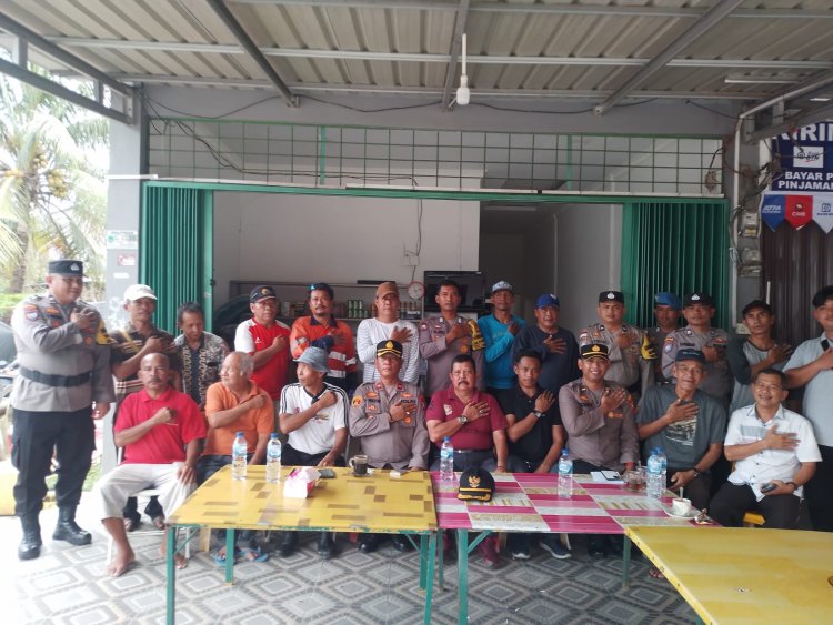 Dengarkan Keluhan Masyarakat Di Jumat Curhat, Kapolsek Sekupang Langsung Turun Mengecek Keluhan Warga