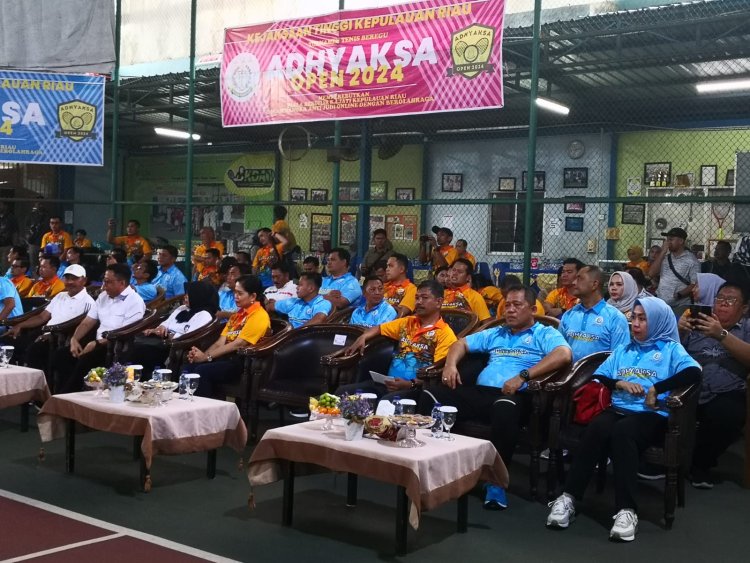 Kejaksaan Tinggi Kepulauan Riau Gelar Turnamen Tenis Beregu Adhyaksa Open 2024