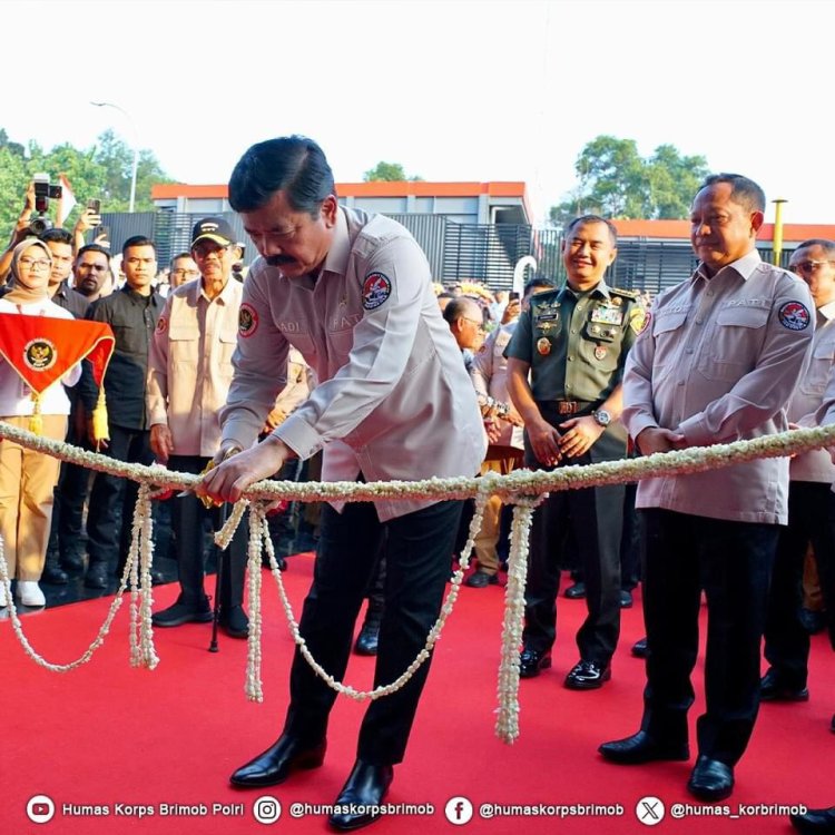 Syukuran HUT Ke-14 Tahun BNPT RI, Wadankorbrimob Polri Turut Hadir Bersama Danpas Gegana Korbrimob Polri