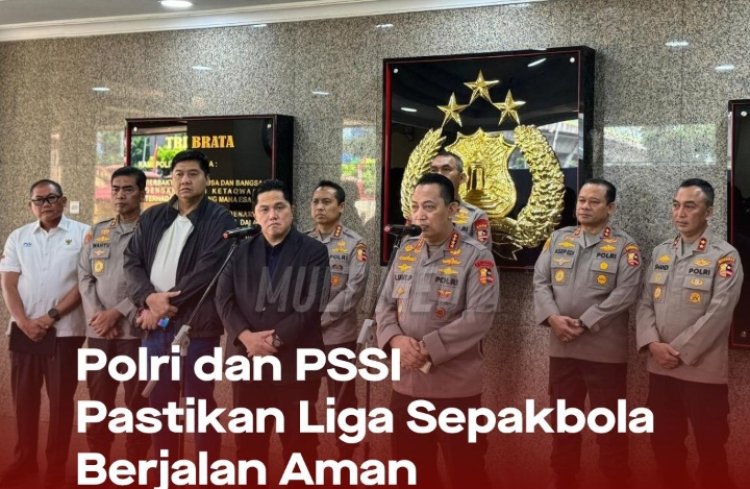 Rapat Kapolri dan Ketua PSSI Fokus pada Pengamanan Piala Presiden 2024