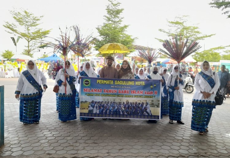 Pawai Taaruf Semarakkan Tahun Baru Islam di Sagulung