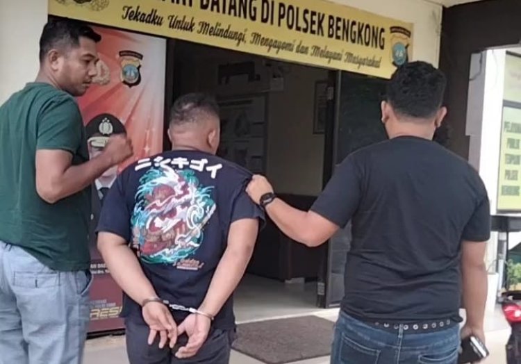 Colong Motor Warga di Bengkong, Residivis Ditangkap Polisi