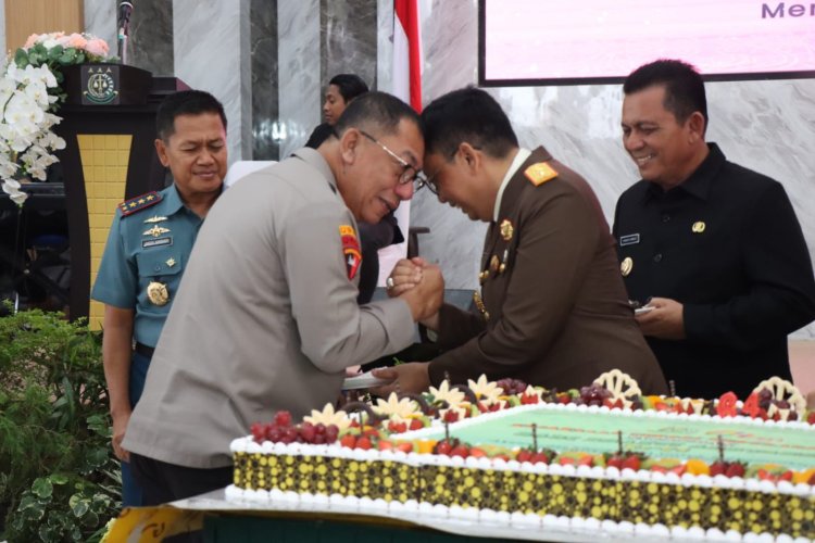 Irjen Pol Yan Fitri Halimansyah, Kapolda Kepri, Hadiri Hari Bhakti Adhyaksa ke-64 Tahun 2024