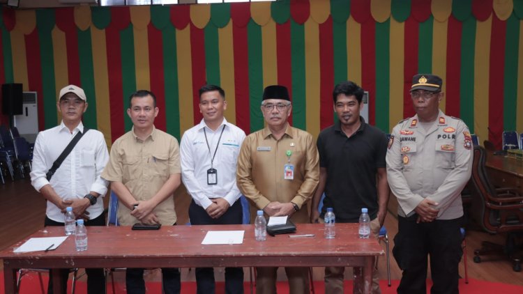 Polres Lingga Amankan Aksi Damai Gerakan Masyarakat (GERAM) Kabupaten Lingga