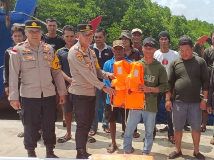 Upaya Polsek Bintan Timur Tingkatkan Keselamatan Nelayan di Laut