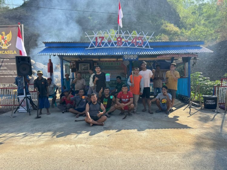 Semangat Gotong Royong Warga Dusun Siwilan dalam Lomba Poskamling