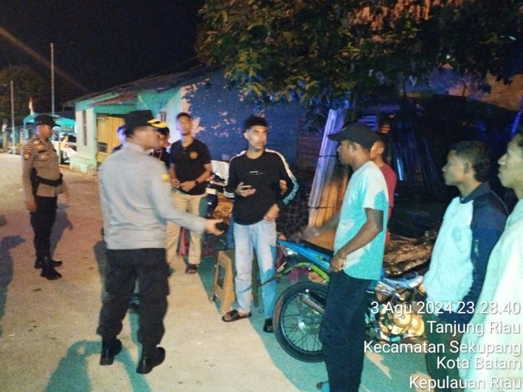 Operasi Cipkon, Polsek Sekupang Amankan 14 Sepeda Motor