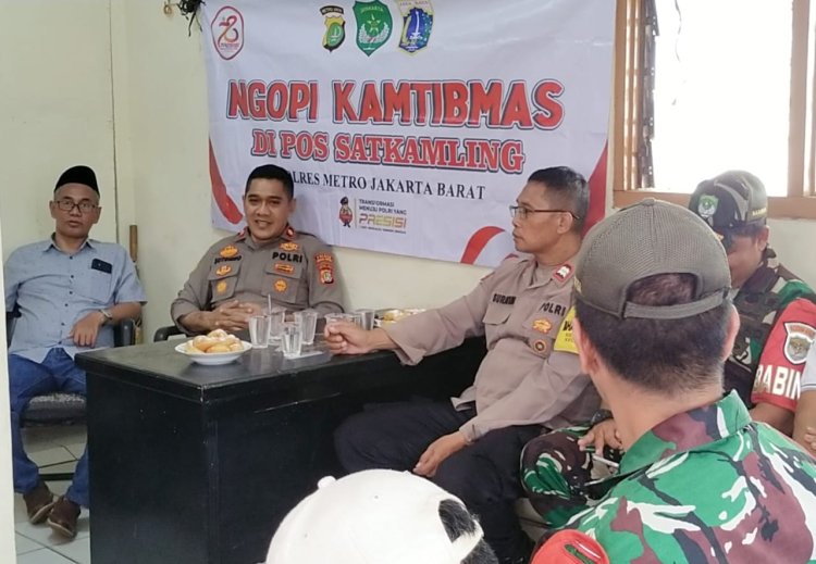 Ngopi Kamtibmas Polsek Kebon Jeruk, Mewujudkan Keamanan Menjelang Pilkada DKI 2024