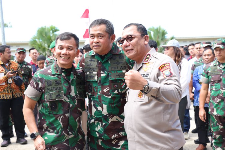 Kapolda Kepri Irjen Pol Yan Fitri Halimansyah Bersama KSAD Tinjau RSKI Pulau Galang