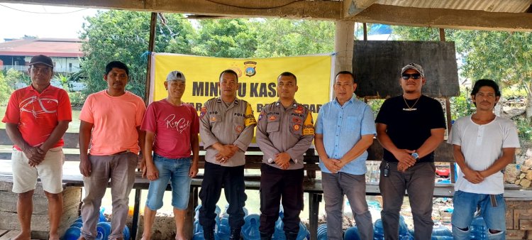 Minggu Kasih Kamtibmas bersama Warga/masyarakat  servic boat komp citra permai