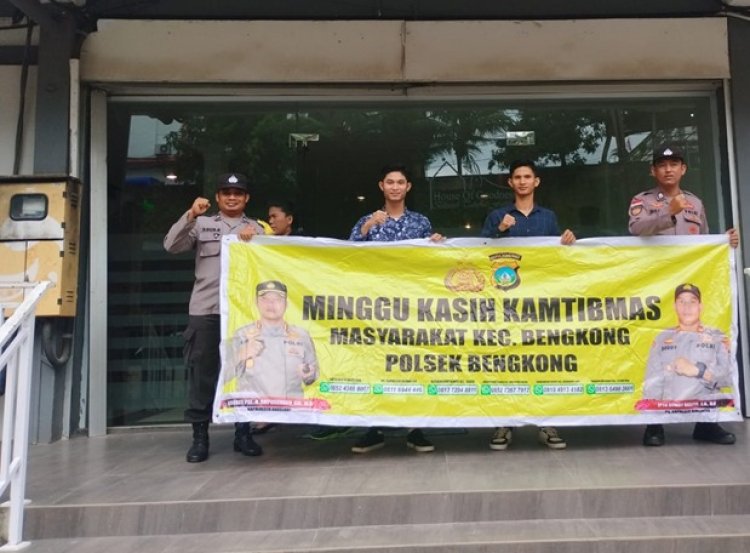 Polsek Bengkong Gelar Minggu Kasih Kamtibmas di Gereja GBI Tabgha