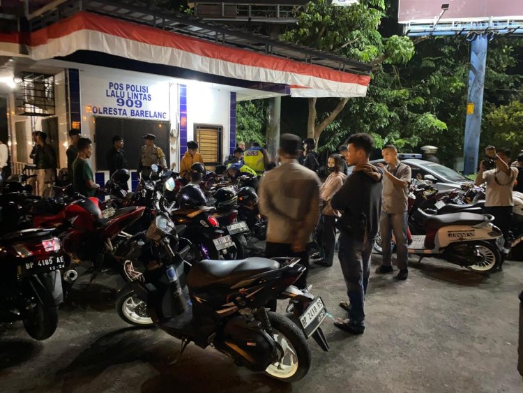 Polresta Barelang dan Polsek Jajaran Amankan 144 Sepeda Motor Berknalpot Brong dalam Operasi Cipta Kondisi