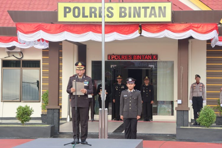 Polres Bintan Laksanakan Upacara Peringati Hari Kemerdekaan RI ke-79