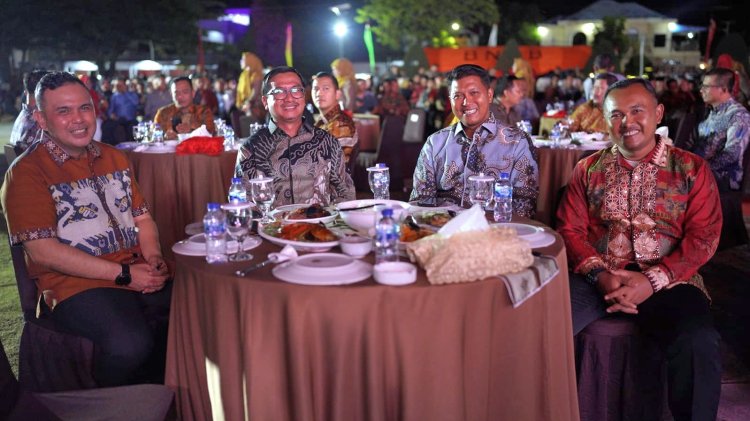 Danlanud RSA Hadiri Malam Resepsi HUT ke-79 Kemerdekaan RI di Natuna